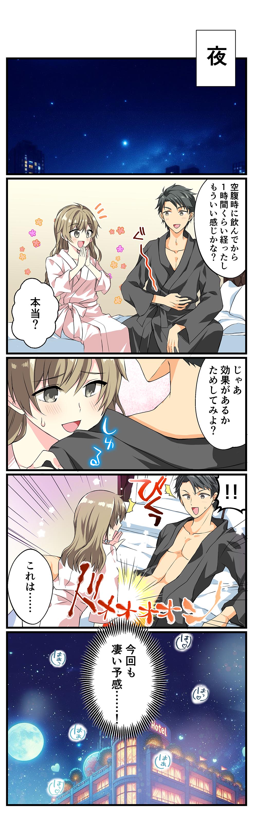 バイアグラジェネリックの効果をマンガで解説 画像3 マンガ3