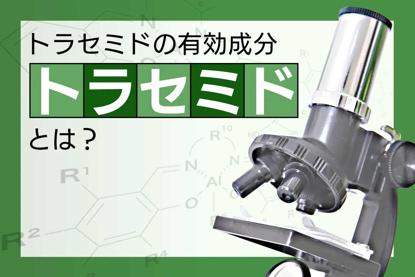 トラセミドとはどんな有効成分?特徴や作用の仕組みをわかりやすく解説!