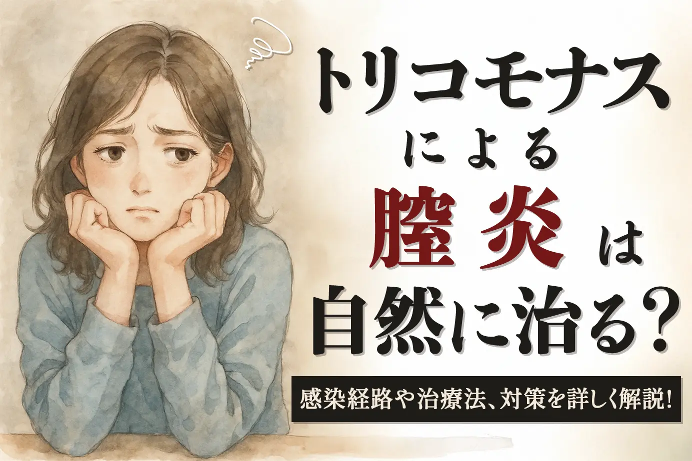 トリコモナスによる膣炎は自然に治る?感染経路や治療法、対策を詳しく解説!