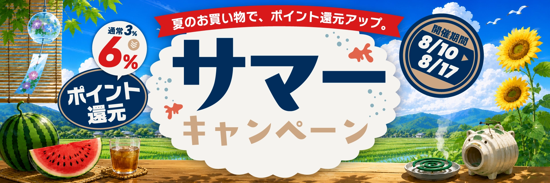 サマーキャンペーン
